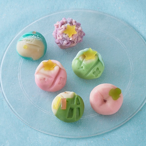 Tanabata fresh sweets, 6 types, 6 pieces